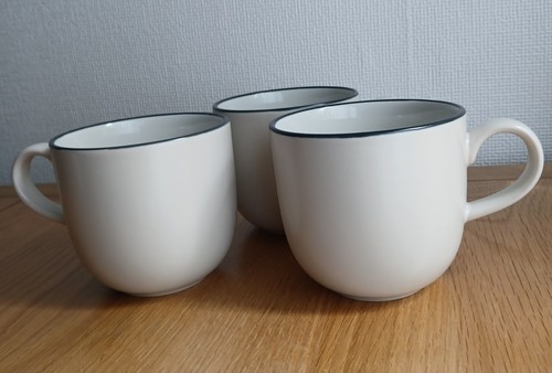 Tribeca mugs x 3 beige - s,