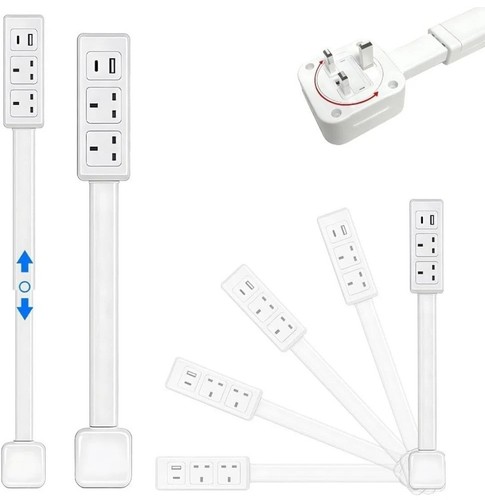 Plug extension socket with - plug,