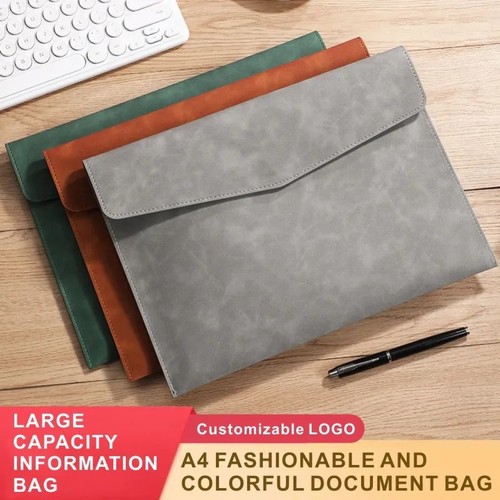 Leather document bag 7 - pu, a4