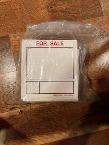 Window signs lot for - lot,