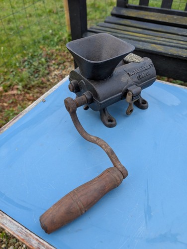 Antique meat grinder mincer - grinder,