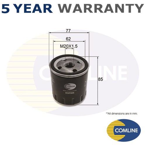 Comline oil filter fits - comline,