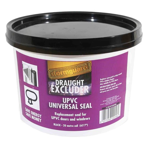 20m black replacement rubber - black,