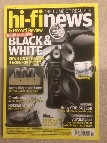 Hifi news magazine november - news,