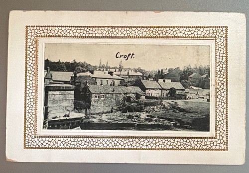 Postcard 1910s croft village - postcard,