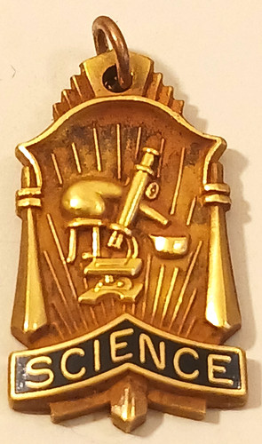 Vtg herff jones science - herff,