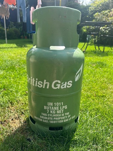 7kg butane gas bottle - 7kg, (nearly