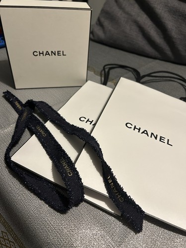 Chanel gift bagx2 box and - chanel,