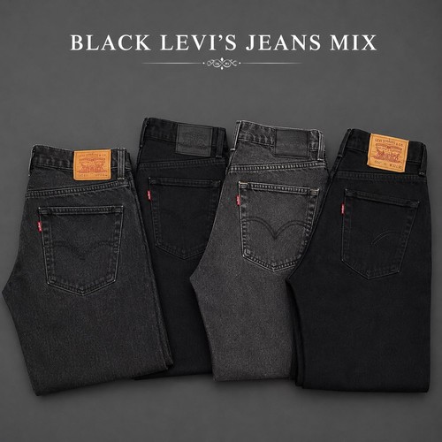 Black levis jeans - black,