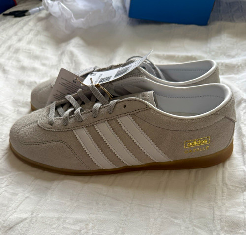 Adidas gazelle grey - gazelle, grey/white