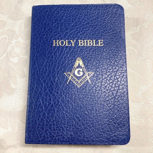 Vtg holy bible masonic kjv - bible,
