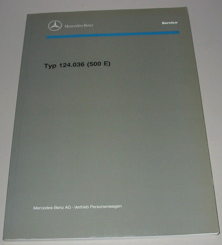 Werkstatthandbuch mercedes 500 - werkstatthandbuch,