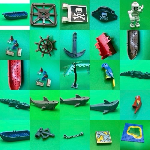 Lego pirate treasure - pirate,
