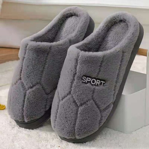 Warm winter cotton slipper - cotton,