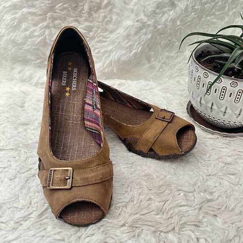 Skechers biker slip shoes - skechers,