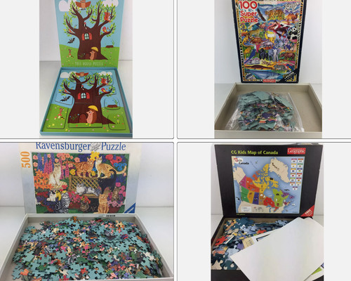 Jigsaw 100 500 piece kids - -,