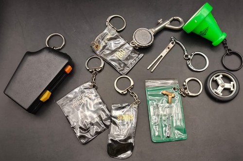 Vintage novelty keyring - vintage,