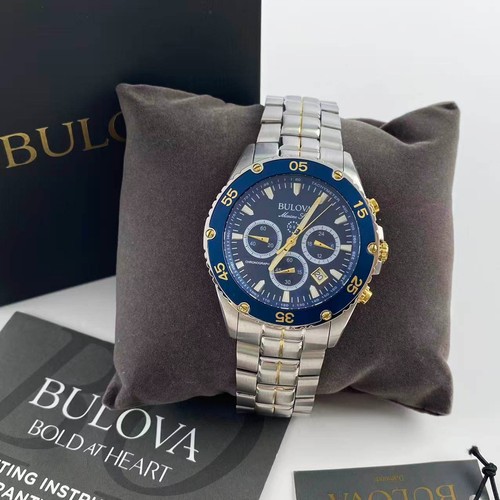 Bulova marine star 98b400 blue - marine,