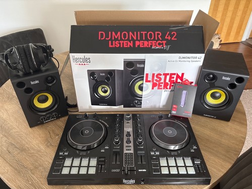Hercules monitor42 full kit - dj,