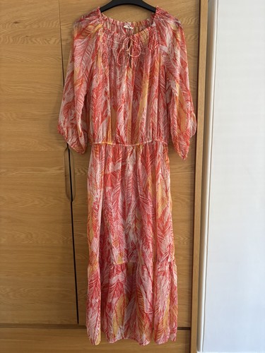 Hush tropical print midi dress - hush,