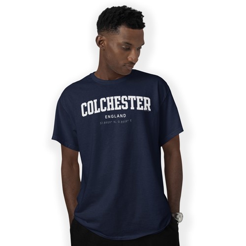 Colchester varsity style print - colchester,