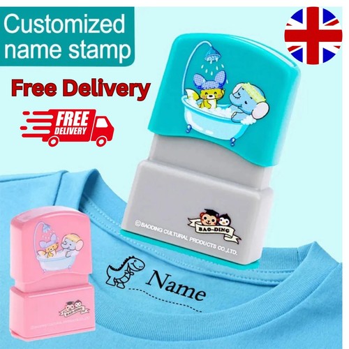 Made custom name stamp - name,