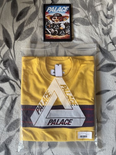 Palace yellow block knit - palace, long