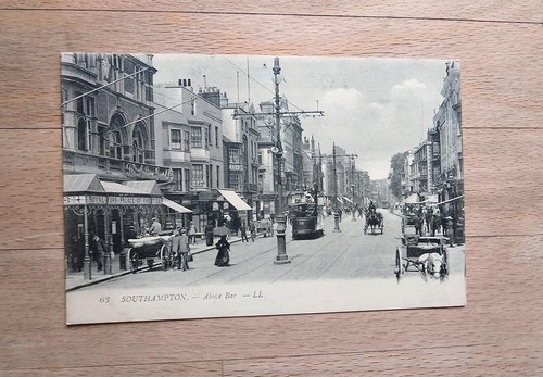Circa 1905 postcard above - circa,