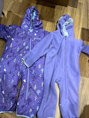 Columbia 18m purple hooded - columbia,