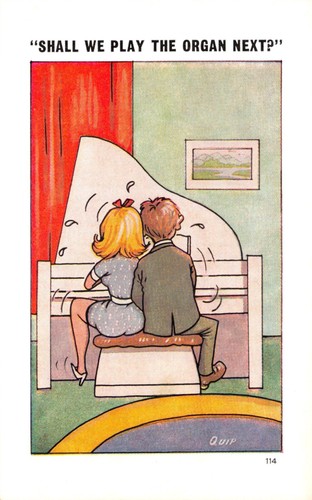 Sapphire comic postcard - comic, 114