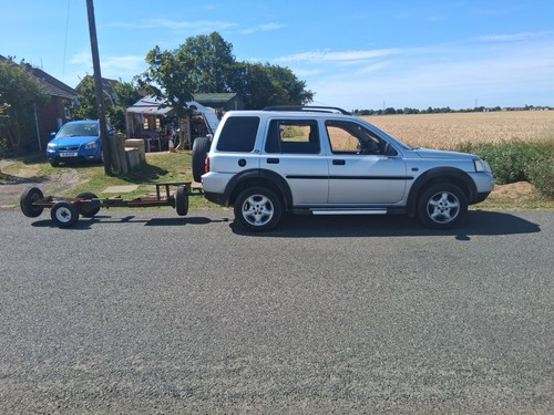 Car recovery towing dolly - towing,