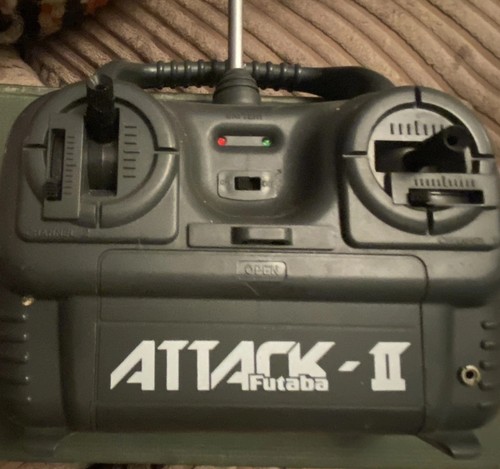 Vintage futaba attack rc - futaba, attack-ii