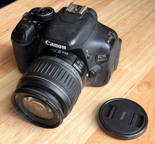 Canon eos 600d dslr ef - canon, +