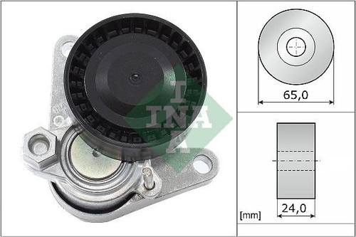 Ina belt tensioner for - v-belt, seat