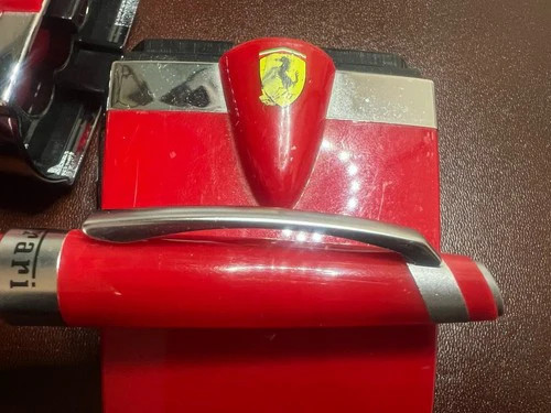 Red ferrari ballpoint pen - ferrari, with