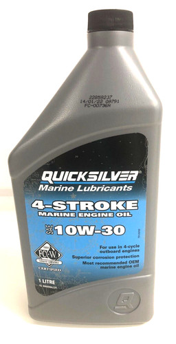 Quicksilver 10w30 oil - quicksilver,