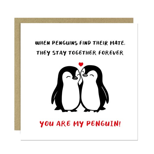 Anniversary card for him her - card,