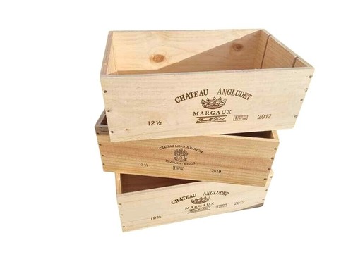 Pack wooden box crates 12 - 3,