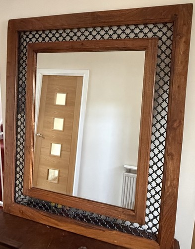 Rectangular moroccan wooden - rectangular,