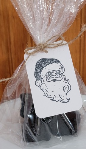 Coal christmas gift stocking - coal~christmas,