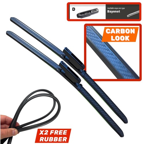 Carbon fibre aero - 26/20", wiper