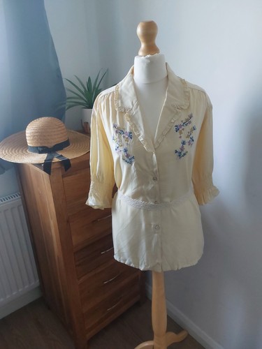 Vintage womens blouse top - womens,