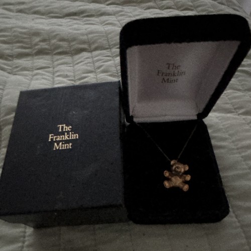 The franklin mint teddy bear - franklin,