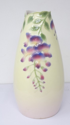 Franz porcelain vase - vase, wisteria