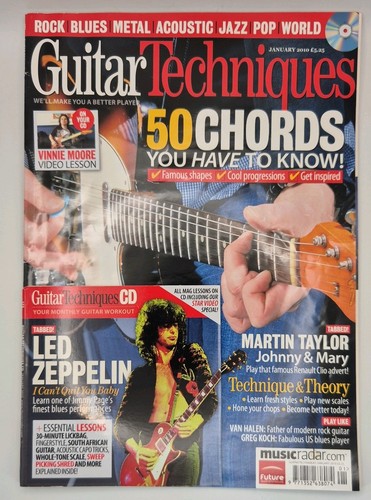 Guitar techniques magazine - techniques,