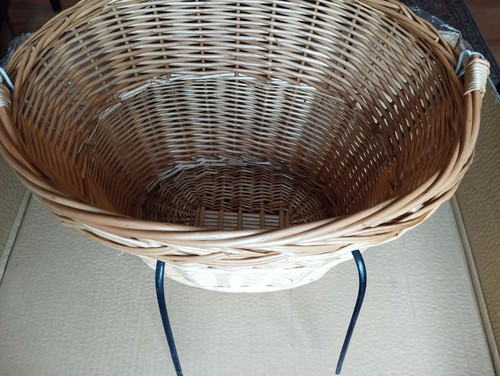 Vintage wicker bike - vintage,