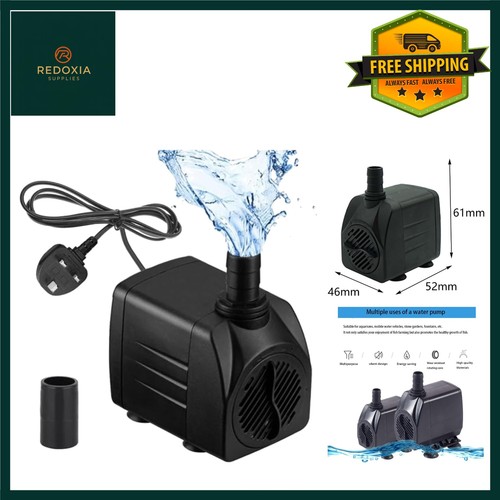 Mini water pumps 600l 10w - water, 600l/h,