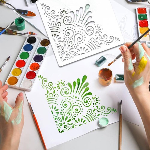 Large mandala stencils - large,