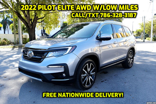 2022 honda pilot elite - honda,