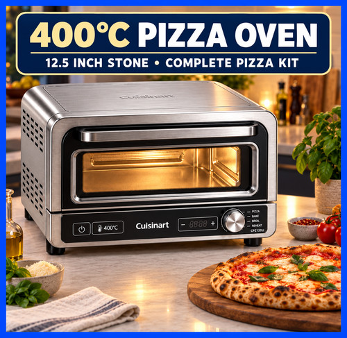 Cuisinart cpz120u indoor pizza - cpz120u,